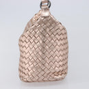 BOTTEGA VENETA INTRECCIATO Hand Bag Leather Pink Auth 205077V-4