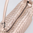 BOTTEGA VENETA INTRECCIATO Hand Bag Leather Pink Auth 205077V-6