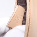 GUCCI Shoulder Bag Leather Beige Gold 92706 Auth 205079-26