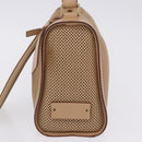 GUCCI Shoulder Bag Leather Beige Gold 92706 Auth 205079-4
