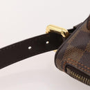 LOUIS VUITTON Damier Ebene Ravello PM Shoulder Bag N60007 LV Auth 205080V-9