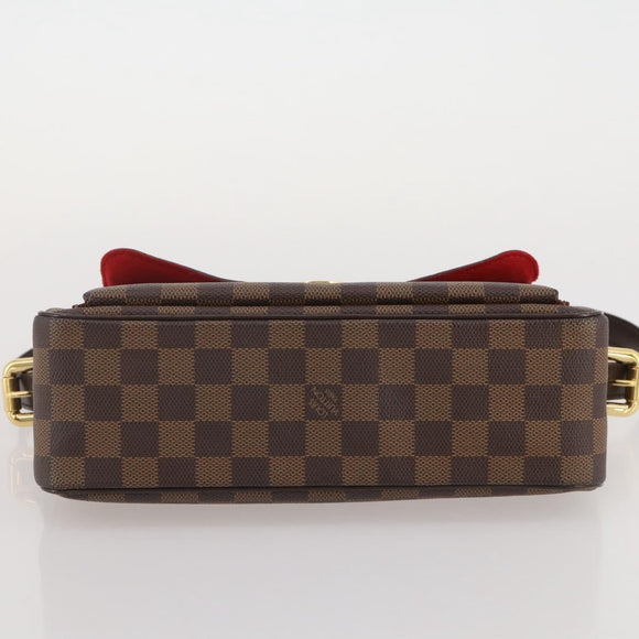 LOUIS VUITTON Damier Ebene Ravello PM Shoulder Bag N60007 LV Auth 205080V