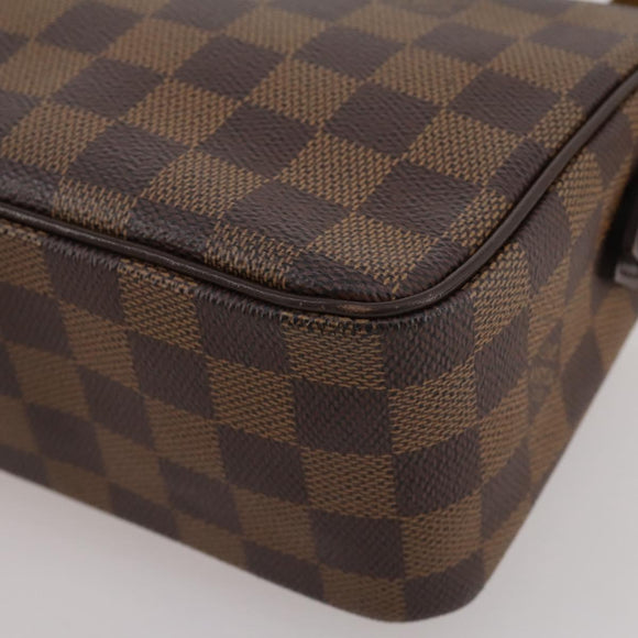 LOUIS VUITTON Damier Ebene Ravello PM Shoulder Bag N60007 LV Auth 205080V