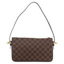 LOUIS VUITTON Damier Ebene Ravello PM Shoulder Bag N60007 LV Auth 205080V-2