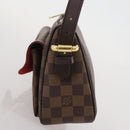 LOUIS VUITTON Damier Ebene Ravello PM Shoulder Bag N60007 LV Auth 205080V-3