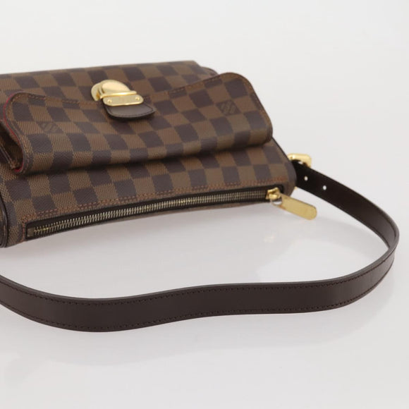 LOUIS VUITTON Damier Ebene Ravello PM Shoulder Bag N60007 LV Auth 205080V