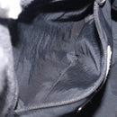 Miu Miu Hand Bag Felt Gray Auth 205081-21