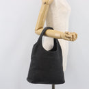Miu Miu Hand Bag Felt Gray Auth 205081-22