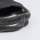 Miu Miu Hand Bag Felt Gray Auth 205081-8
