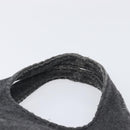 Miu Miu Hand Bag Felt Gray Auth 205081-9