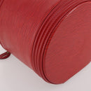 LOUIS VUITTON Epi Cannes Hand Bag Red M48037 LV Auth 205082V-15