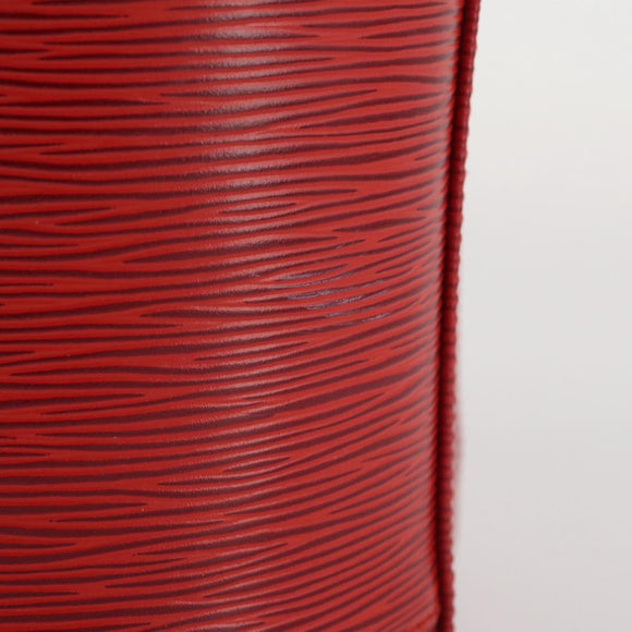 LOUIS VUITTON Epi Cannes Hand Bag Red M48037 LV Auth 205082V