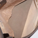 GUCCI GG Supreme Clutch Bag PVC Beige Gold 156 01 051 Auth 205083-16