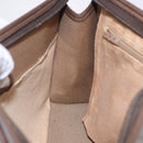 GUCCI GG Supreme Clutch Bag PVC Beige Gold 156 01 051 Auth 205083-18