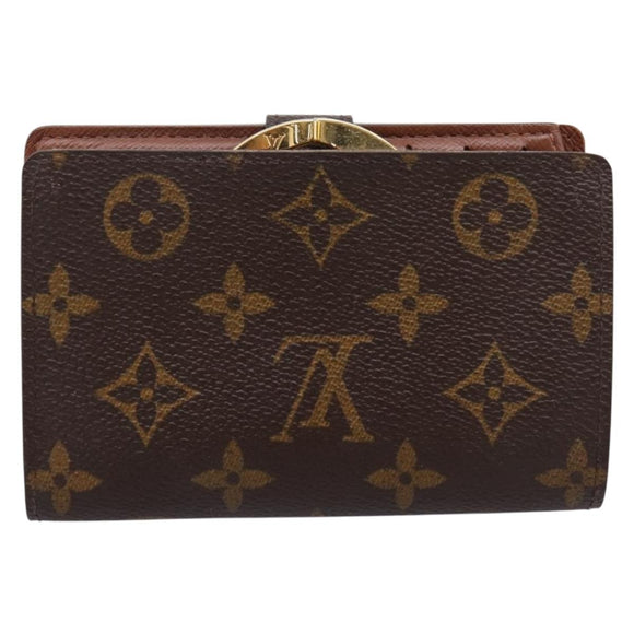 LOUIS VUITTON Porte Monnaie Billets Viennois Wallet M61663 LV Auth 205086V