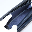 GUCCI GG Blooms Long Wallet PVC Blue Silver 408665 Auth 205088V-15