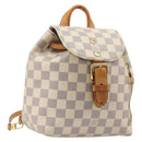 LOUIS VUITTON Damier Azur Speron BB Backpack N44026 LV Auth 205089-1