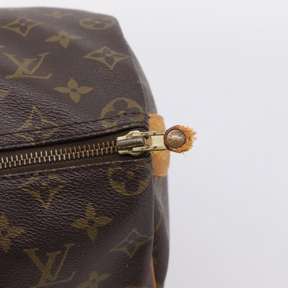 LOUIS VUITTON Monogram Speedy 35 Hand Bag M41524 LV Auth 205090
