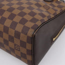 LOUIS VUITTON Damier Ebene Brera Hand Bag N51150 LV Auth 205091V-10
