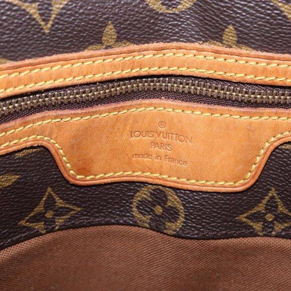 LOUIS VUITTON Monogram Sac Shopping GM Tote Bag M51110 LV Auth 205095A