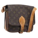 LOUIS VUITTON Monogram Cartouchiere MM Shoulder Bag M51253 LV Auth 205100-1