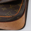 LOUIS VUITTON Monogram Cartouchiere MM Shoulder Bag M51253 LV Auth 205100-12