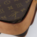 LOUIS VUITTON Monogram Cartouchiere MM Shoulder Bag M51253 LV Auth 205100-14