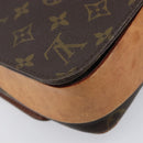LOUIS VUITTON Monogram Cartouchiere MM Shoulder Bag M51253 LV Auth 205100-15