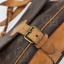 LOUIS VUITTON Monogram Cartouchiere MM Shoulder Bag M51253 LV Auth 205100-18