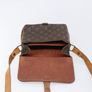 LOUIS VUITTON Monogram Cartouchiere MM Shoulder Bag M51253 LV Auth 205100-20