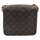 LOUIS VUITTON Monogram Cartouchiere MM Shoulder Bag M51253 LV Auth 205100-3