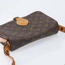 LOUIS VUITTON Monogram Cartouchiere MM Shoulder Bag M51253 LV Auth 205100-6