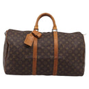 LOUIS VUITTON Monogram Keepall 50 Boston Bag M41426 LV Auth 205114-13