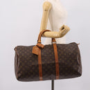 LOUIS VUITTON Monogram Keepall 50 Boston Bag M41426 LV Auth 205114-22