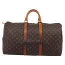 LOUIS VUITTON Monogram Keepall 50 Boston Bag M41426 LV Auth 205114-2