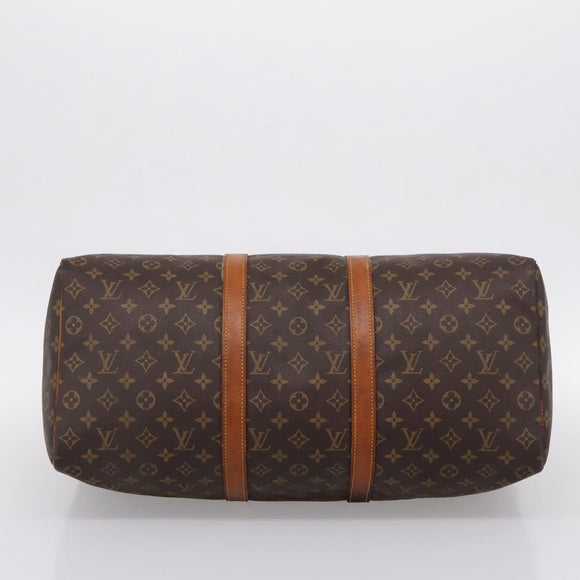 LOUIS VUITTON Monogram Keepall 50 Boston Bag M41426 LV Auth 205114