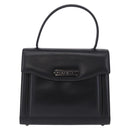 GIVENCHY Hand Bag Leather Black Auth 205120-13
