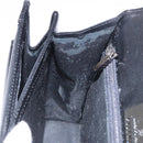 GIVENCHY Hand Bag Leather Black Auth 205120-27
