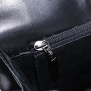 GIVENCHY Hand Bag Leather Black Auth 205120-29