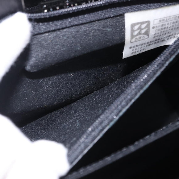 GIVENCHY Hand Bag Leather Black Auth 205120