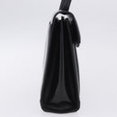 GIVENCHY Hand Bag Leather Black Auth 205120-5