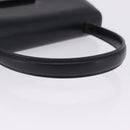 GIVENCHY Hand Bag Leather Black Auth 205120-9