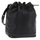 LOUIS VUITTON Epi Noe Shoulder Bag Black M44002 LV Auth 205126V-1