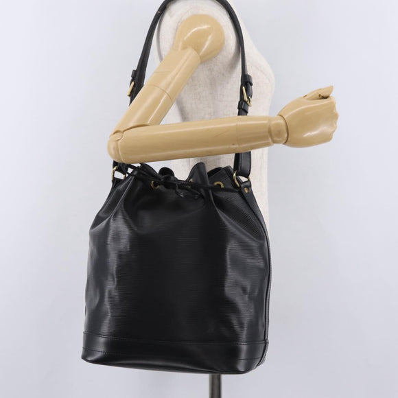 LOUIS VUITTON Epi Noe Shoulder Bag Black M44002 LV Auth 205126V