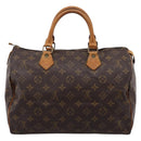 LOUIS VUITTON Monogram Speedy 30 Hand Bag M41526 LV Auth 205127-2