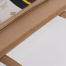 MCM Vicetos Logogram Tote Bag PVC Leather White Auth 205128-12