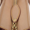 MCM Vicetos Logogram Tote Bag PVC Leather White Auth 205128-21