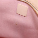 MCM Vicetos Logogram Tote Bag PVC Leather White Auth 205128-29