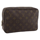 LOUIS VUITTON Monogram Trousse Toilette 23 Clutch Bag M47524 LV Auth 205129-1