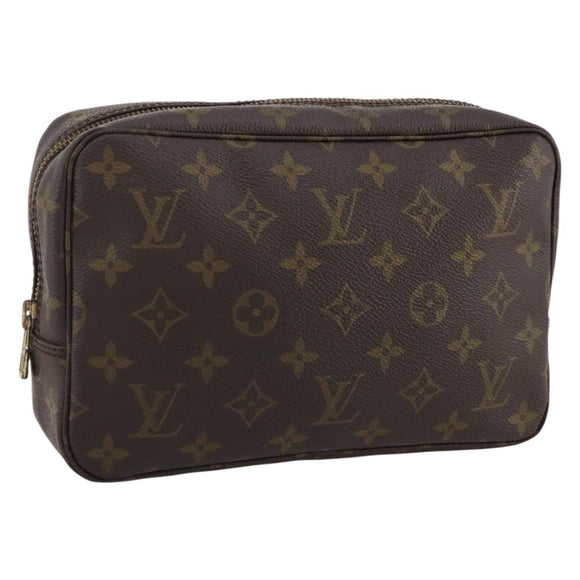 LOUIS VUITTON Monogram Trousse Toilette 23 Clutch Bag M47524 LV Auth 205129